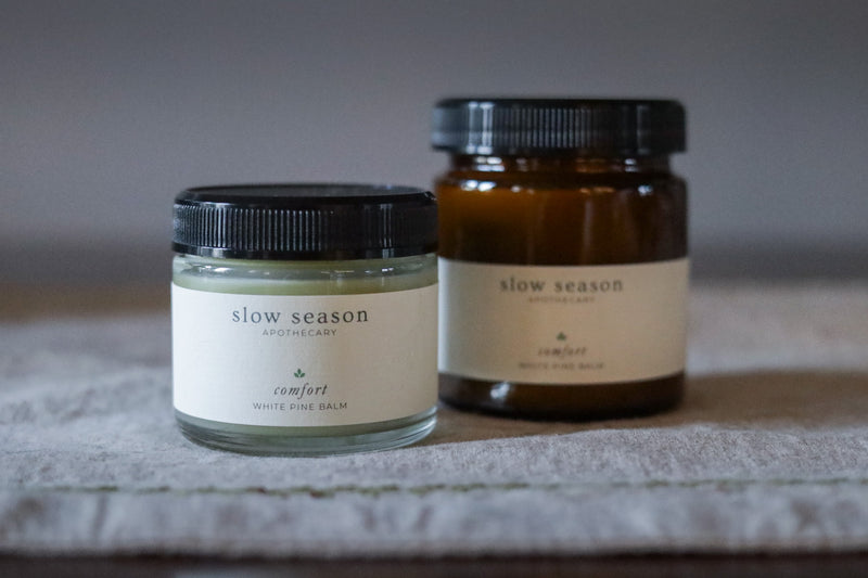 COMFORT | White Pine Balm | foraged in the Appalachian mountains